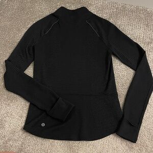 Lululemon Cold-weather Textured Running Top Size 4